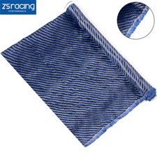 12" x 5FT Twill Weave Black Carbon Fiber Fabric Cloth Resin 3K, 9oz, 12" x 59"