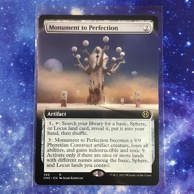 Monument to Perfection - 396 - Extended  - Rare (Phyrexia: ONE) MTG Magic WOTC