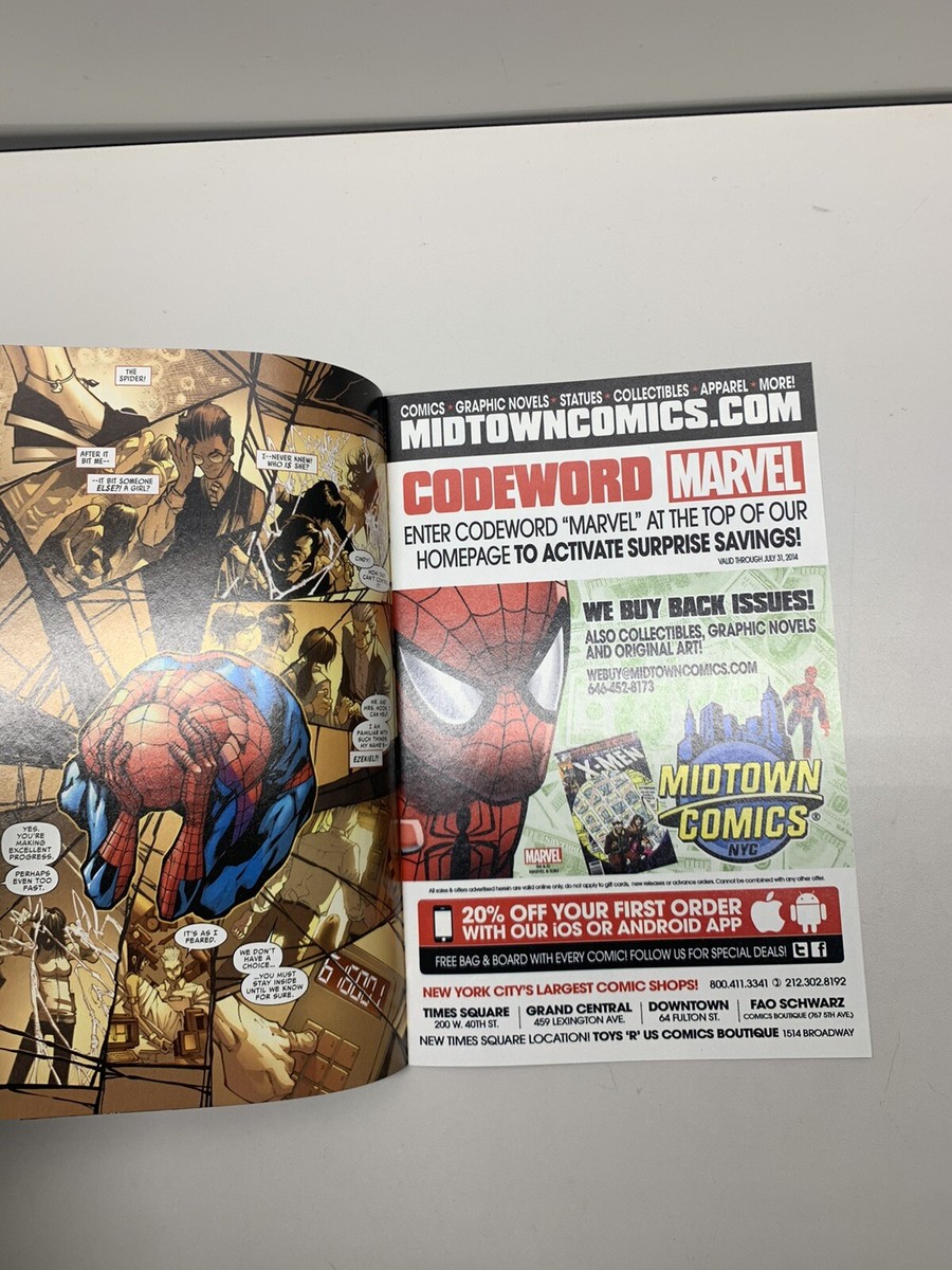 Amazing Spiderman Original Sin Comic Book #4 2014 Marvel T2 Amazing Spiderman Original Sin Comic Book #4 2014 Marvel T2