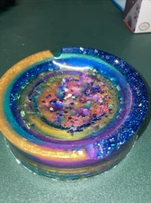 homemade resin ashtray