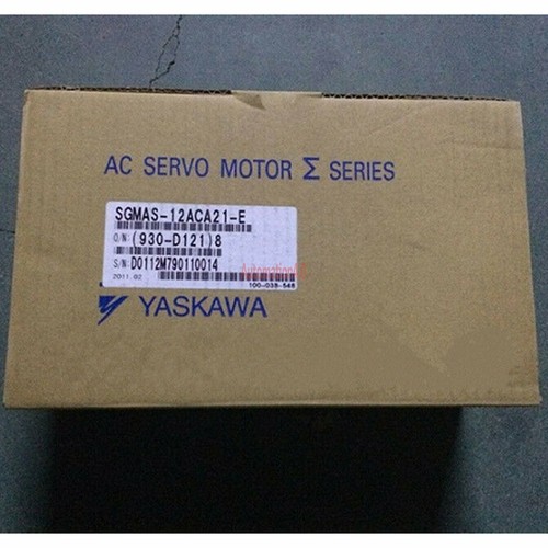 YASKAWA SGMAS-12ACA21-E AC SERVOMOTORE SGMAS12ACA21E Nuovo Spedizione Celere - Foto 1 di 2