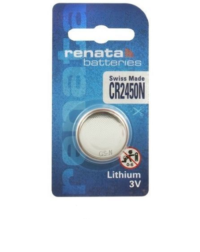 Pila Litio RENATA CR2450N 3 Volts Con Scalino E Doppio Diametro 24,5 E 22,3 - Foto 9