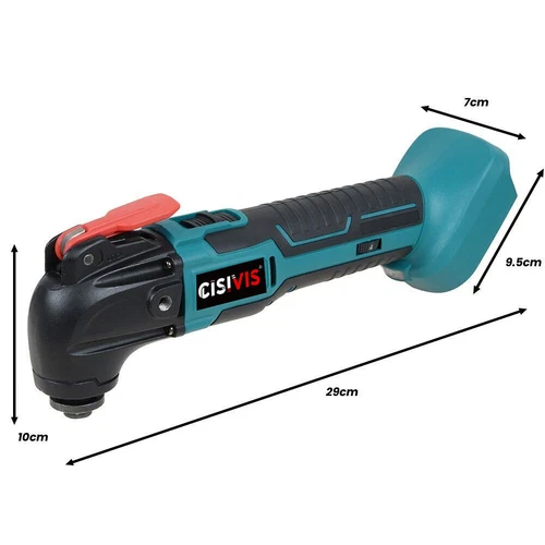 Cordless Oscillating Multi Tool Sander Scraper Saw with Accessories &Battery 21V - Picture 3 of 19