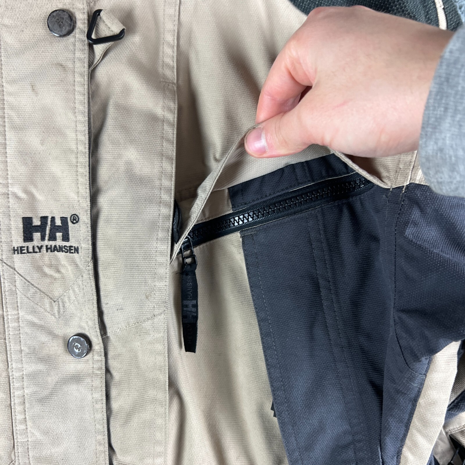 Vintage Helly Hansen Equipe Helly Tech Brown Ski … - image 8