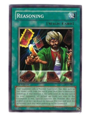 Reasoning PGD-081 - 1st Edition - Yugioh NM/M (Never Played)