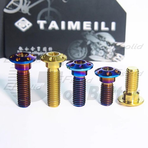 Titanium Disc Brake Rotor Bolts Torx T40 Head M8 x 20 25 30mm Motorcycle E-bike - Picture 3 of 33