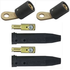 Tweco Cable Connectors and Lug Set for No. 1- No.4 Cable (1MPC1, 1AF)