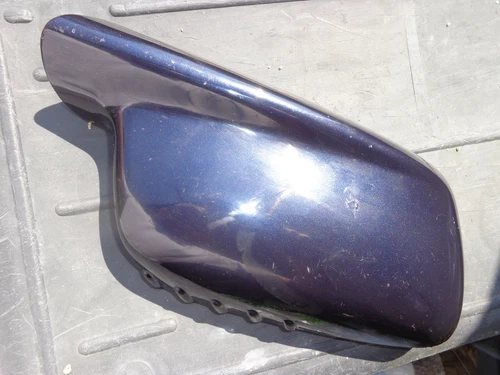 BMW - BMW 3 mirror trim, metallic blue exterior mirror R 