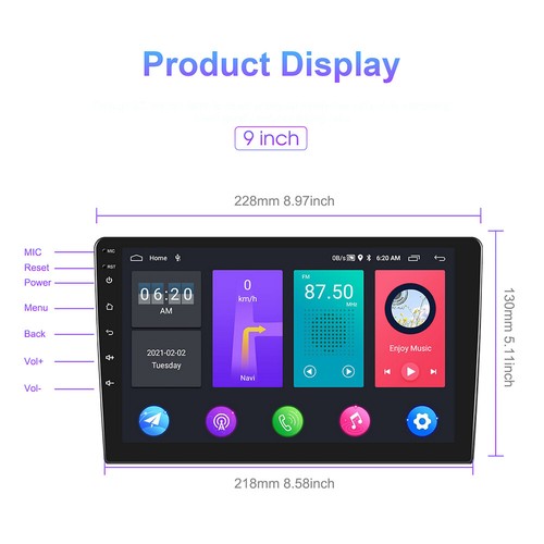 DAB+ For Nissan Juke 2010-2016 Car Stereo Radio GPS Sat Nav Android 13 BT FM RDS - Picture 15 of 19