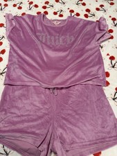 Juicy Couture Velour Pajama Set Size XL