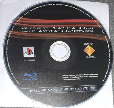 Welcome to PlayStation 3 and PlayStation Network Blu-Ray Disc Only~TESTED~#J392