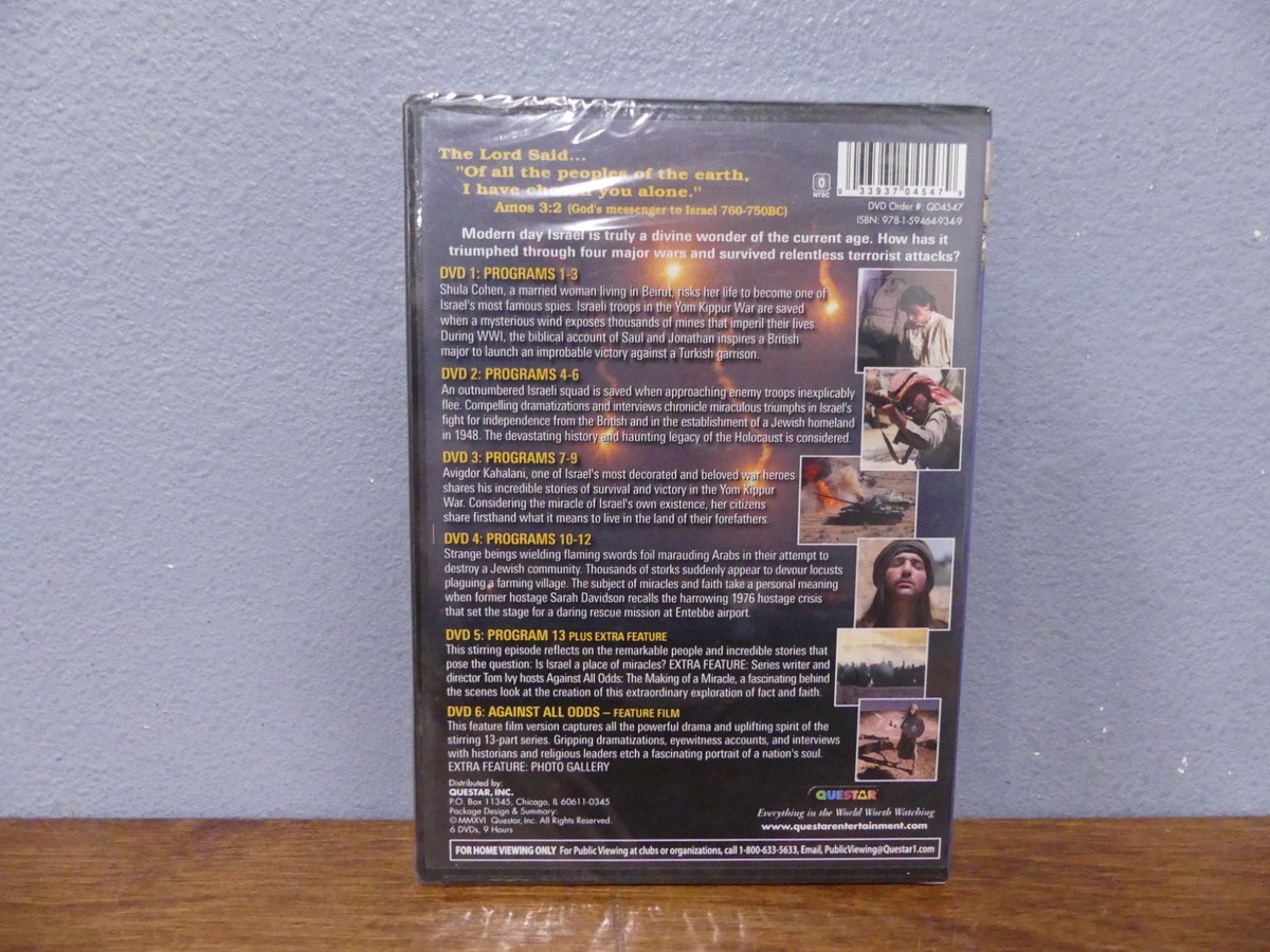 Against All Odds Israel Survives 6-disc 13 Programs Featured