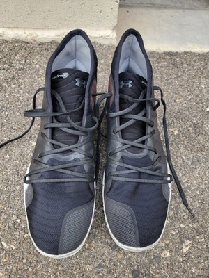 Size 17 - Under Armour Anatomix Spawn Mid Black Micro G