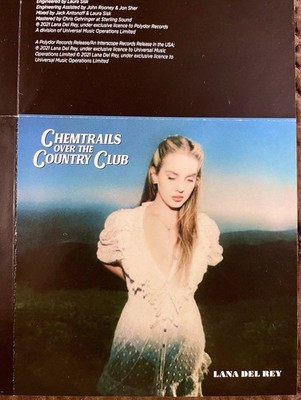LANA DEL REY Chemtrails Over The Country Club 2021 Target EXCL