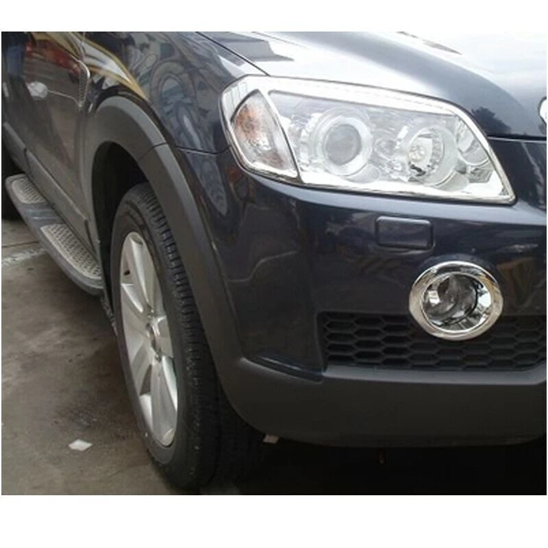 2X Cubierta de moldura ABS luz antiniebla delantera izquierda derecha para Chevrolet Captiva Sport 2008-10 Foto 3 de 3