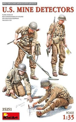 U.S. Mine Detectors / 1:35 - Miniart