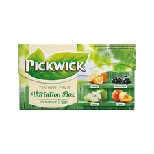 3 x Pickwick Fruit Tea Variety Pack – 4 Assorted Flavours – 20 Bags – Herbal 3 x Pickwick Fruit Tea Variety Pack – 4 Assorted Flavours – 20 Bags – Herbal