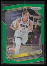 Kia Nurse 2025 Panini Prizm WNBA #24 Green Prizms Chicago Sky