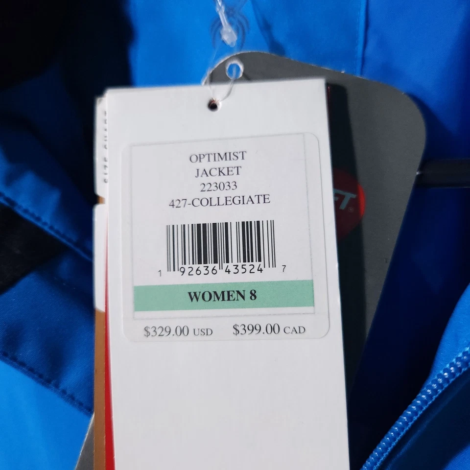 Spyder Womans 8 Optimist Primaloft Jacket Ski Snow Coat - Image 4 of 4