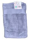 Grandeur blue Bath Towel 100% Cotton 76x147cm OEKO-TEX Solid Plain