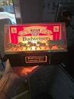 Vintage 1984 Budweiser Clydesdale 8-Horse Hitch Lighted Beer Sign Display Works