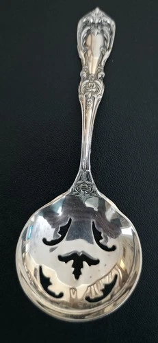 Reed & Barton Burgundy Sterling Silver Bon Bon Spoon Lowest Price Anywhere $$