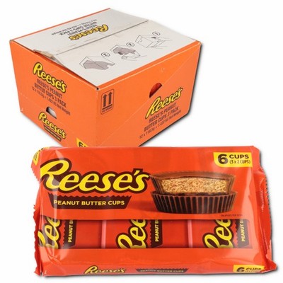 (25,94 /1kg) Reeses Peanut Butter Cups, Erdnussbutter, 12 Packungen a 3x2er Pack