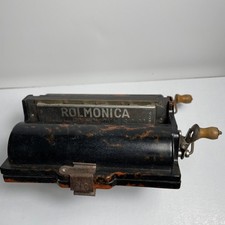 Vintage Harmonica 1925 Rolmonica Genuine Bakelite Paper Music Roll Player