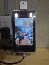 Face Facial Recognition Access Control Terminal Temperature Kiosk Scanner Stand