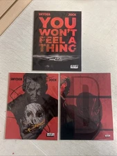 You Won't Feel a Thing #1  Main Cover + 1:25 + 1:50 Incentive Variant Lot NM