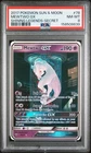 2017 POKEMON SUN & MOON SHINING LEGENDS SECRET #78 MEWTWO GX PSA 8