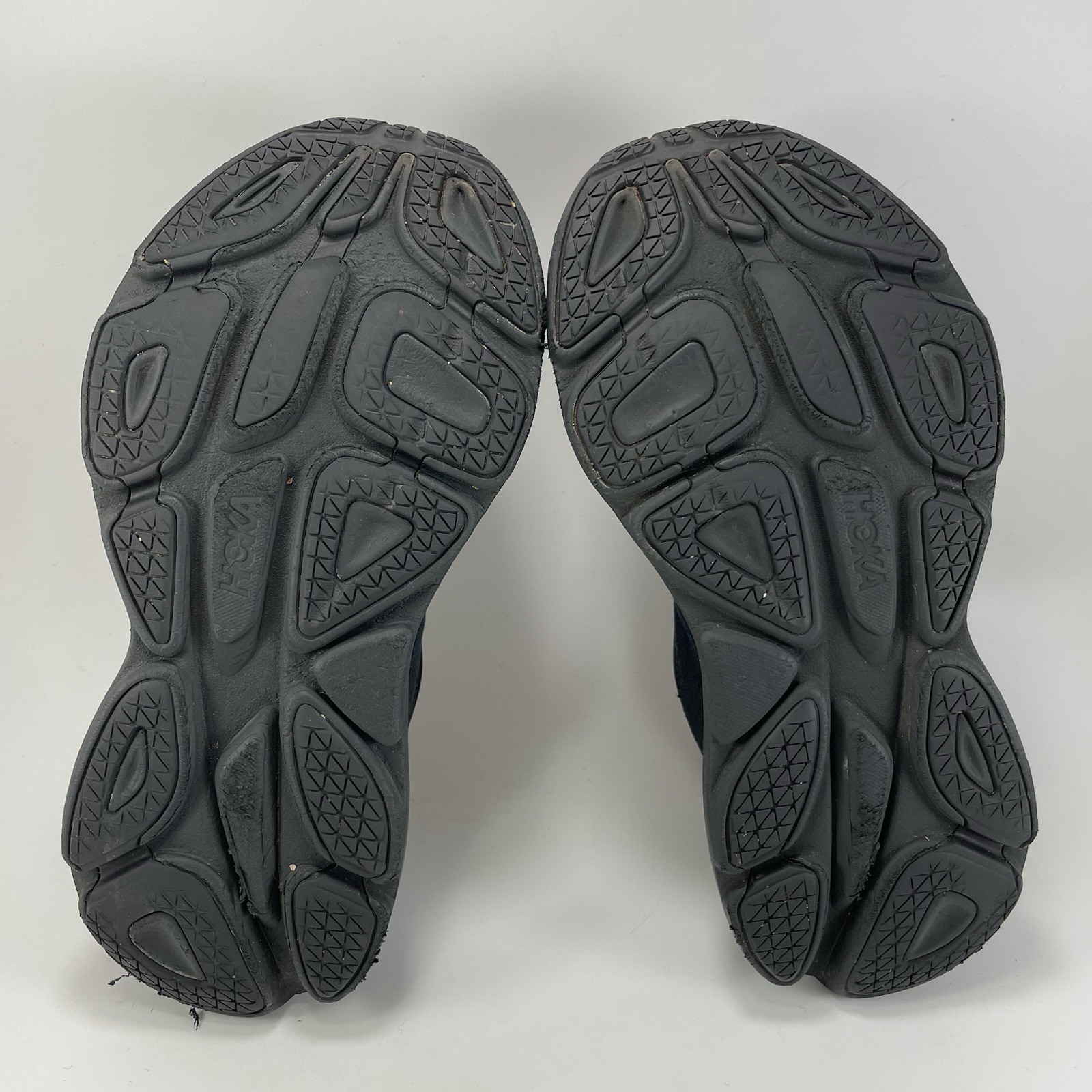 Hoka One One Bondi 8 Running Shoes Womens Size 9.5 B Triple Black Athletic thumbnail 7