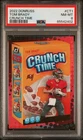 2022 Panini Donruss Tom Brady Crunch Time Insert #CT-1 PSA 8 Graded