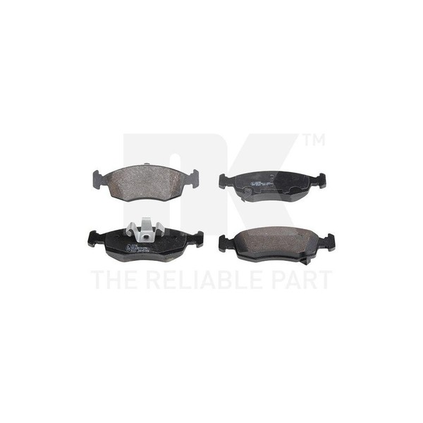 Bremsbelagsatz, Scheibenbremse NK 222396 FüR Chrysler Fiat Lancia, Vorderachse-image
