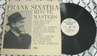 FRANK SINATRA Minute Masters 1965 Capitol PRO 2974 DJ Only Vocal Jazz Vinyl LP