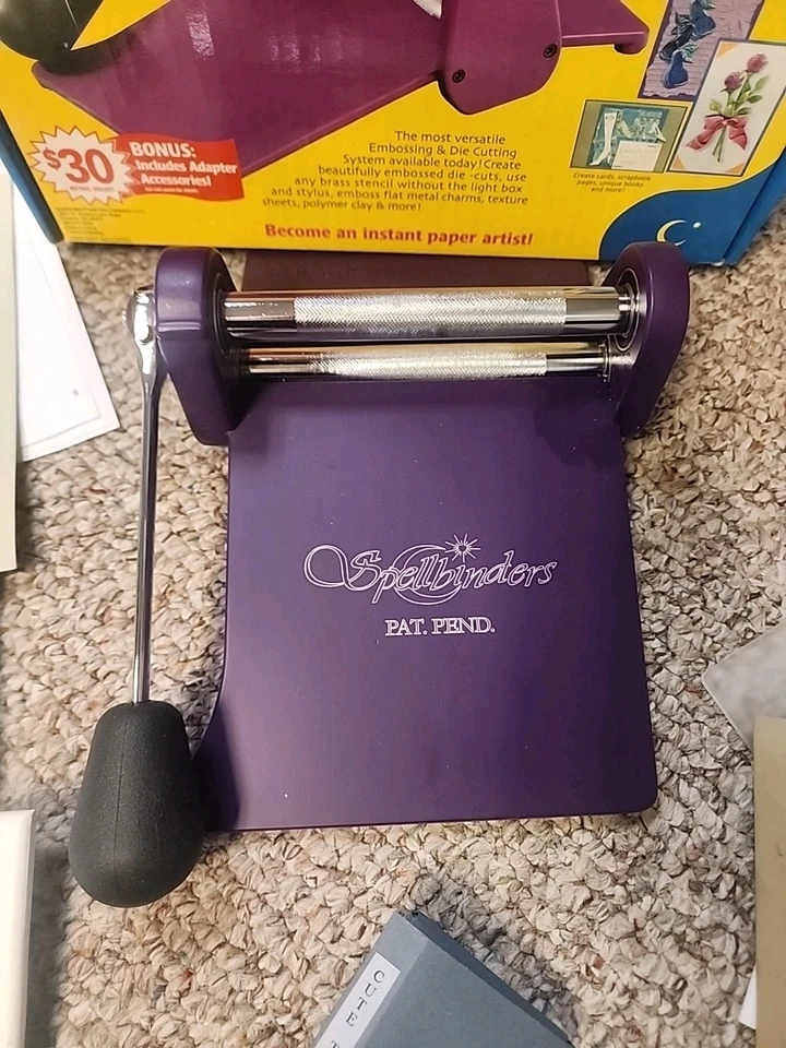 Spellbinders Embossing & Die Cutting System - VINTAGE - Image 3 of 4