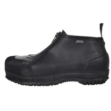 Bogs Mens Overshoe Zip Work Shoe US 12 EU 45 Black Composite Toe WP EUC