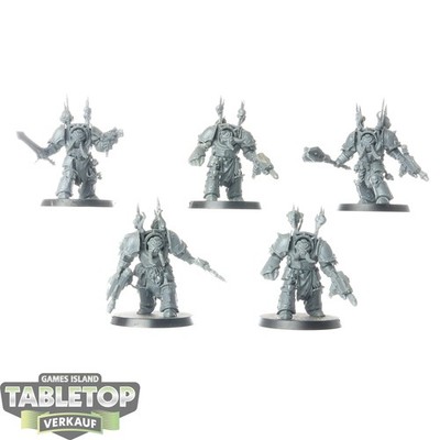 Chaos Space Marines - 5x Chaos Terminator Squad - unbemalt