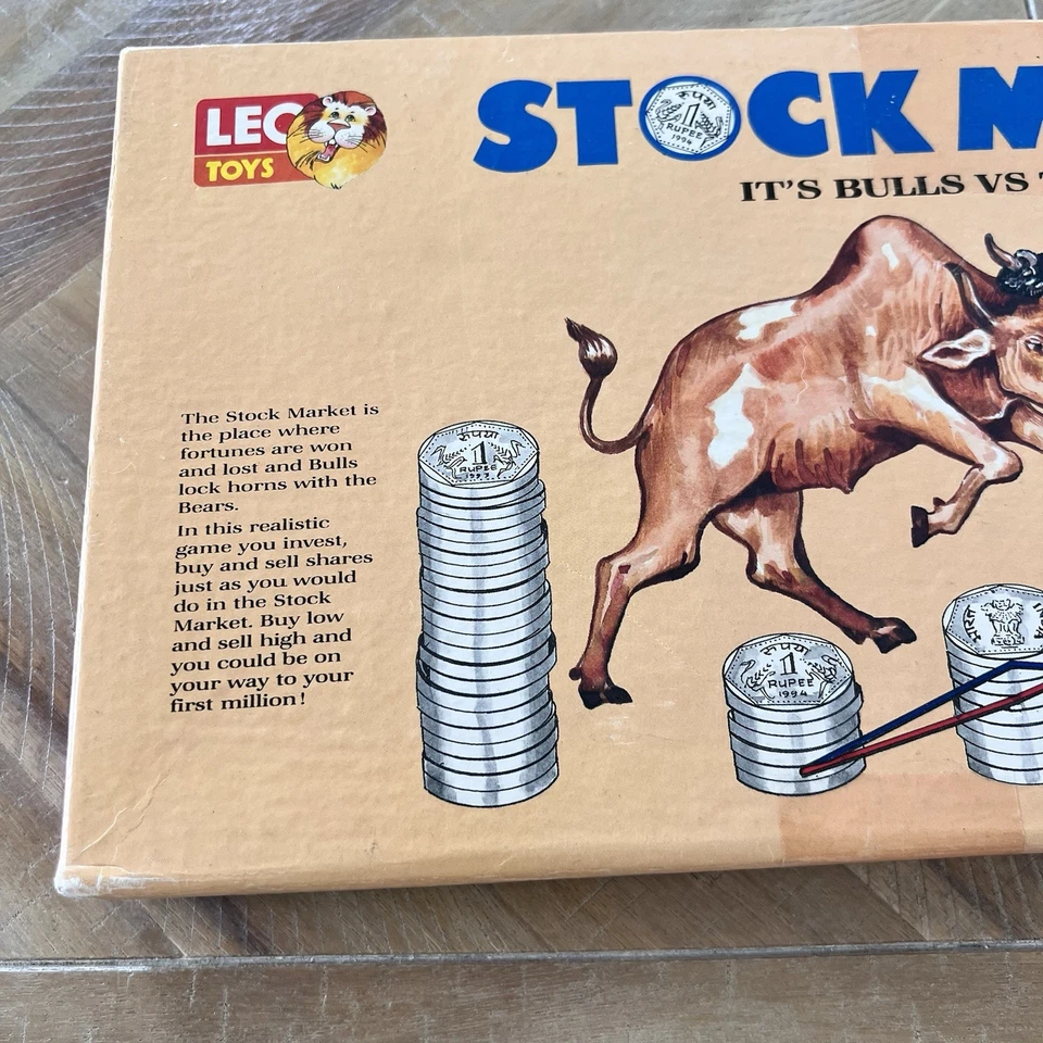 Vintage RARE Stock Market Game Leo Toys Publishing Complete Pieces 1 Of A Kind - Image 4 of 4