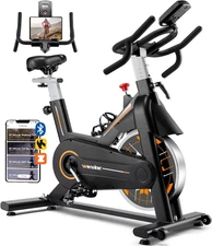 Exercise Bike, Wenoker Stationary Bike for Home, App Supported Indoor Bike with 