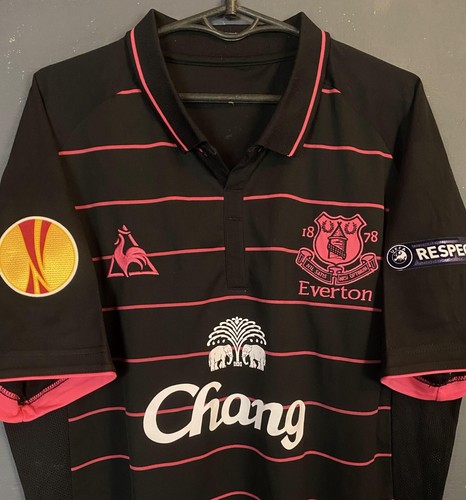 CAMISETA DE FUTBOL HOMBRE ARTETA EVERTON 2009/2010 LIGA EUROPA TALLA XL - Imagen 10 de 12