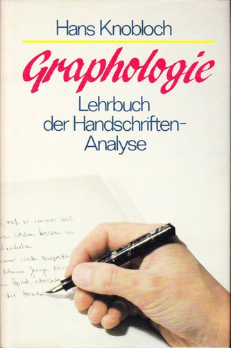 Graphologie - Lehrbuch der Handschriften-Analyse - Hans Knobloch - Pawlak - 第 1/2 張圖片