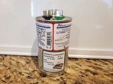 AmRad USA Run Capacitor 50 + 10 uf MFD 370 / 440 Volt Made in USA - NEW