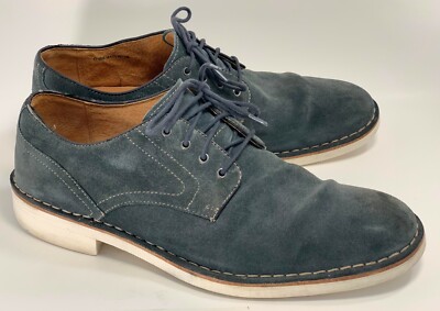 John Varvatos USA Lace up Suede SHOES SIZE 11M Blue | eBay display picture 2