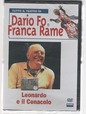 DARIO FO FRANCA KUPFER LEONARDO UND DER ABENDMAHLSSAAL DVD + BUCH SCHMIEDEAUSGABE VERSIEGELT!!!