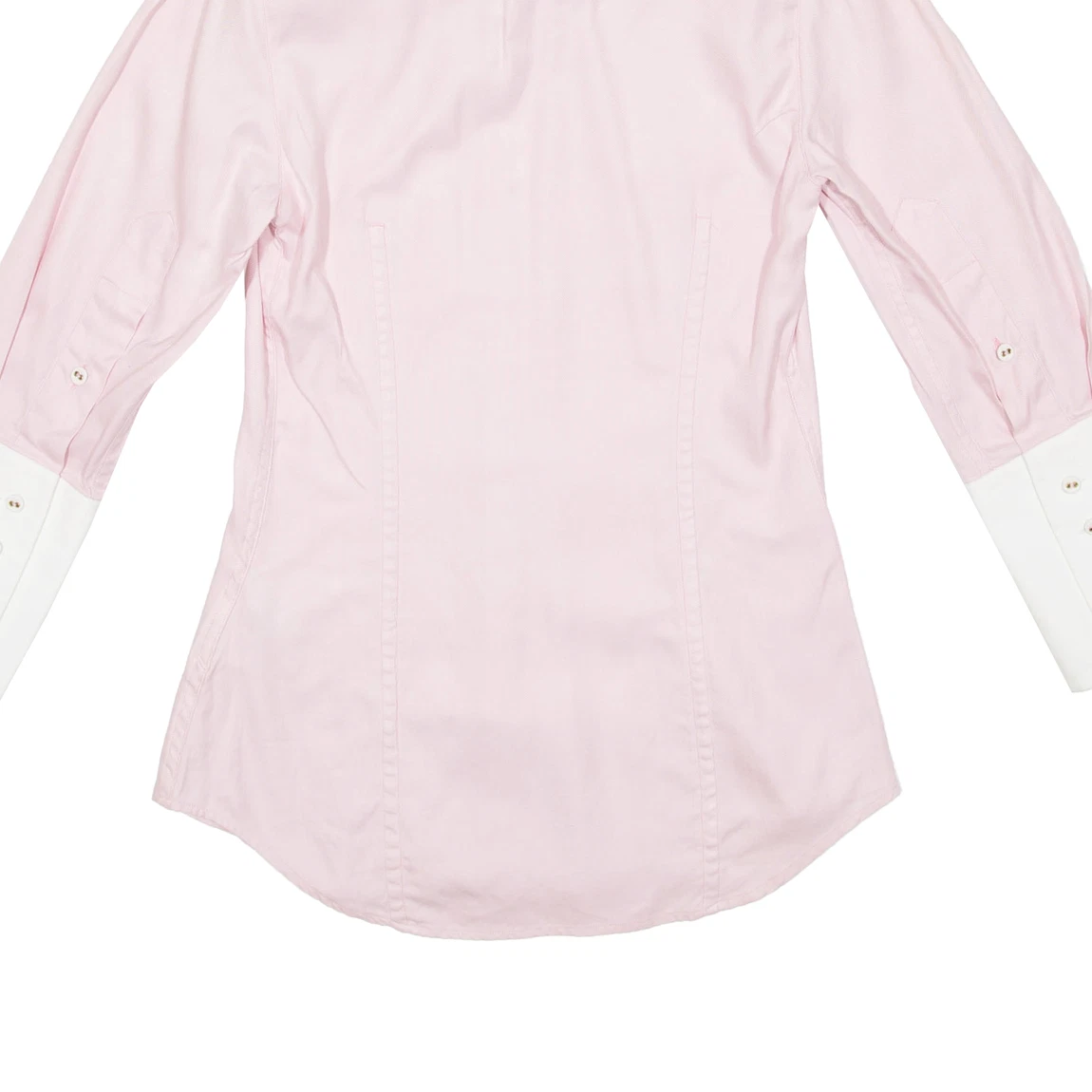 DSQUARED2 Camicia donna tinta unita rosa manica lunga S