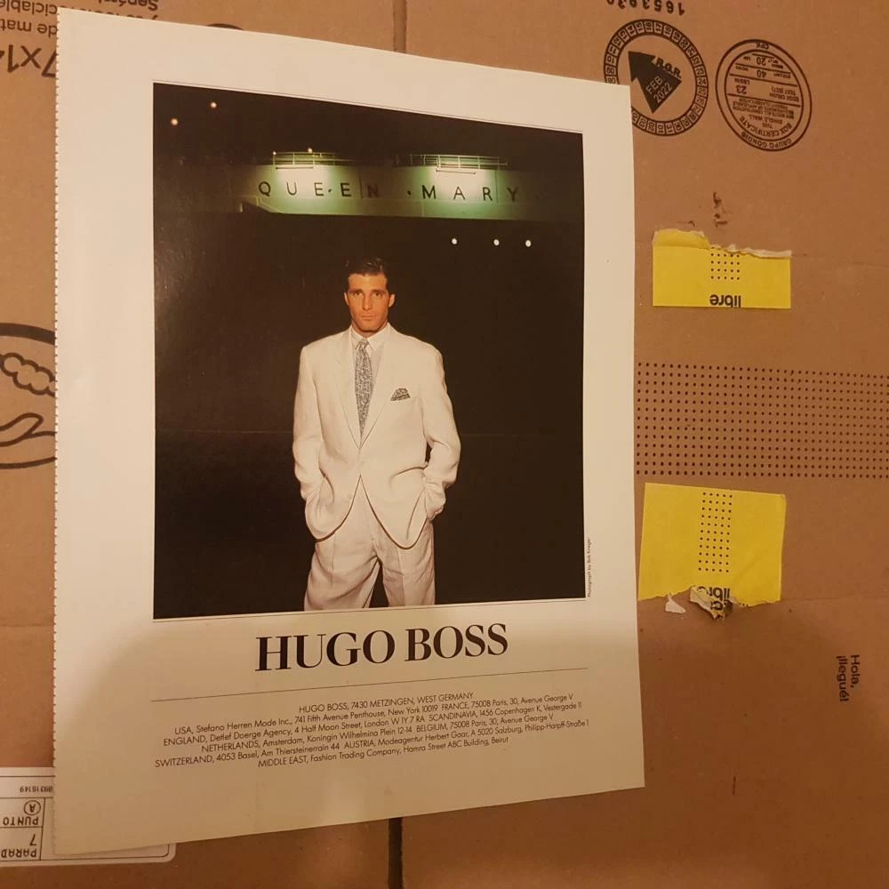 1984 Hugos Boss with Michael Flinn by Bob Krieger