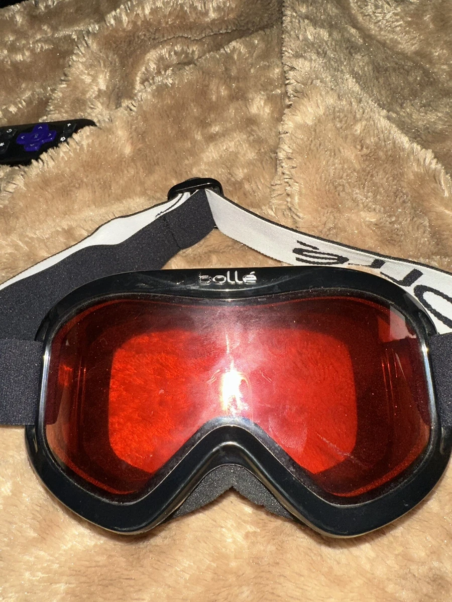 Red lens sales ski goggles