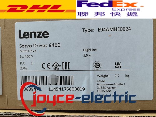 Neu im Karton Lenze E94AMHE0024 Servotreiber Expressversand 12 Monate Garantie - Bild 1 von 2