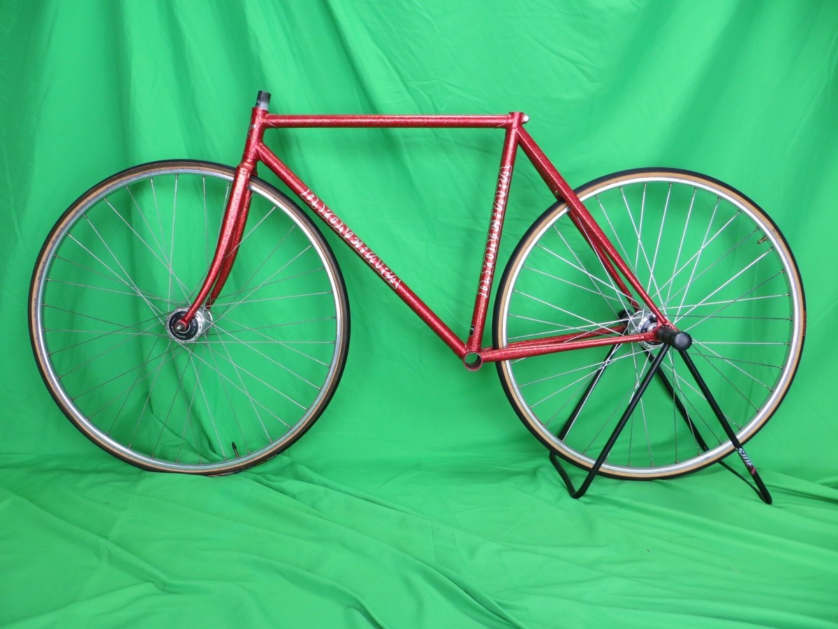 NJS set 競輪セット keirin Makino NJS Approved Keirin Frame Set Track Bike Single Speed